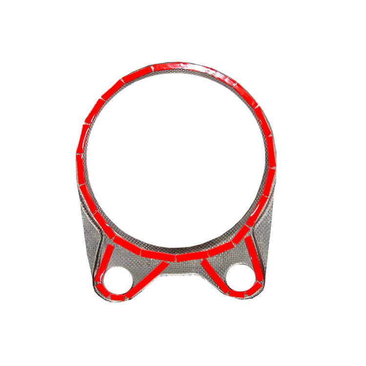Real Carbon Fiber Center Console Gear Shift Panel Trim Frame for Nissan 370Z 2009-2019 Car Interior Accessories Protection Cover
