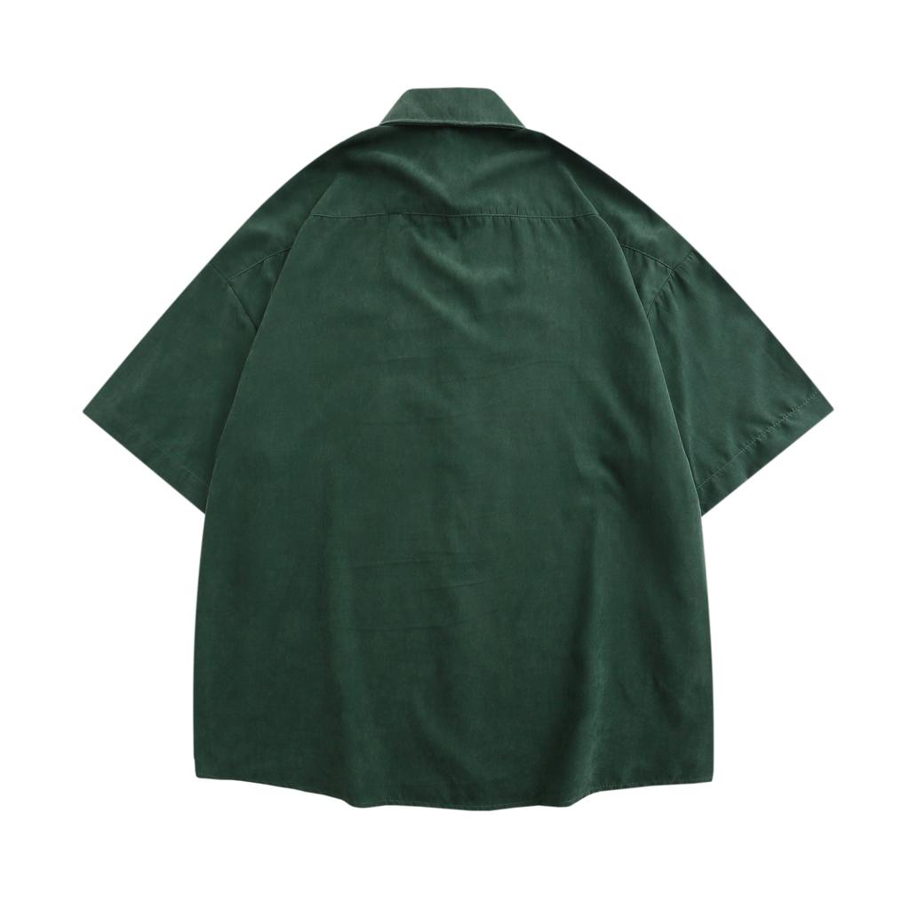 American Style Men's Summer Clothes  Y2k Vintage Short Sleeve Shirts Casual Tops Blouse Streetwear T-Shirts For Men