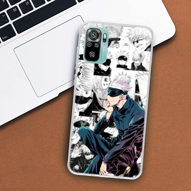 

Чехол для телефона Jujutsu Kaisen Gojo Satoru для Xiaomi Redmi 10 10C 10A 9T 9C 9A 9 Prime 8 8A 7 7A 6 6A K20 K30 K40 Pro S2 Fundas Cove Redmi 10