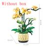 Sunflower Building Blocks Flower Bouquet Vase Floral Model Bricks Set Idea Home Decoration Educational Puzzle Toys Holiday Gifts