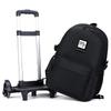 Wasserabweisender Trolley-Rucksack für die Klassen 3-6: Geräumig, mit Rollen, für Grundschüler