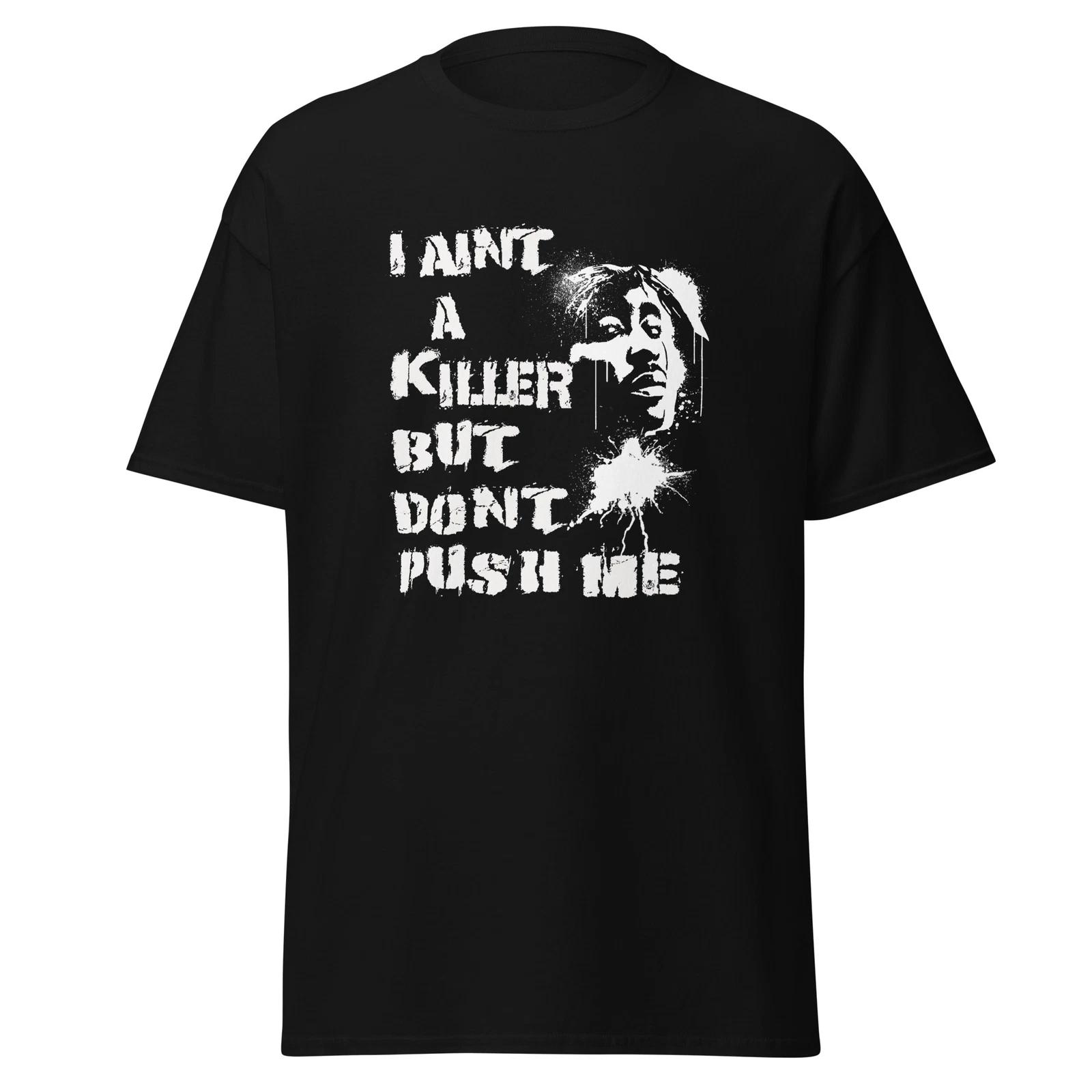 Men s and Women s T-shirts pac shirt 90s rapper shirt S
