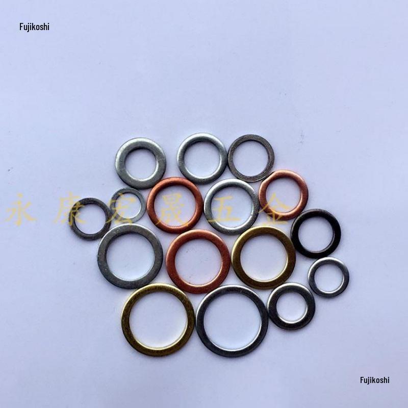 Anti-theft Stainless Steel Door Hinge Shim with Thickened Round Non-standard Flat Washer