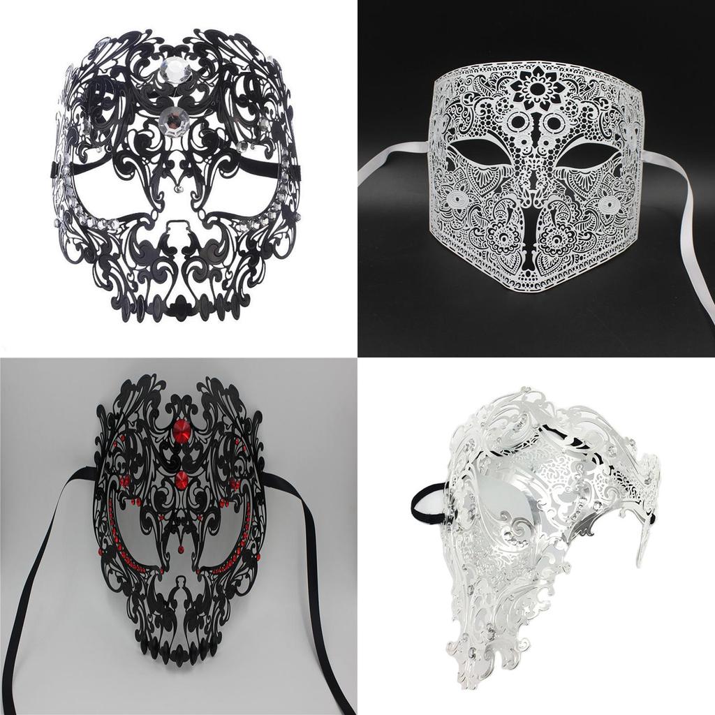 Stylish And Versatile Skull Shield Masquerade Mask For Any Occasion