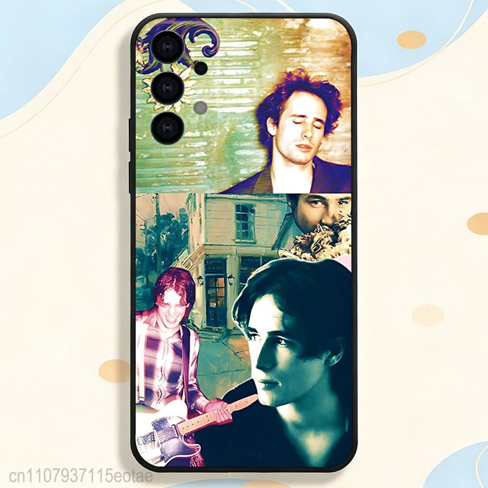 SINGER J-Jeff B-Buckley Grace Phone Case For Samsung S25,S26,S24,S21,S22,S23,S30,Ultra,S20,Plus,Fe,Lite,5G Black Cover