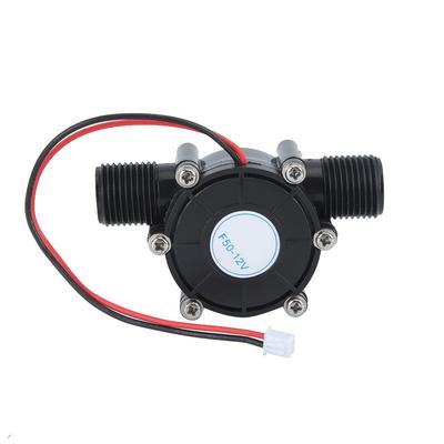 12V 10W Schwarz DC Elektrische Micro Wasserkraft Hydro Wasser Generator Zubehör