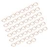 50 Stück D-Ringe Geschlossene Verbindung Stark Gute Galvanisierung Rostschutz Nähringe Schnalle für DIY