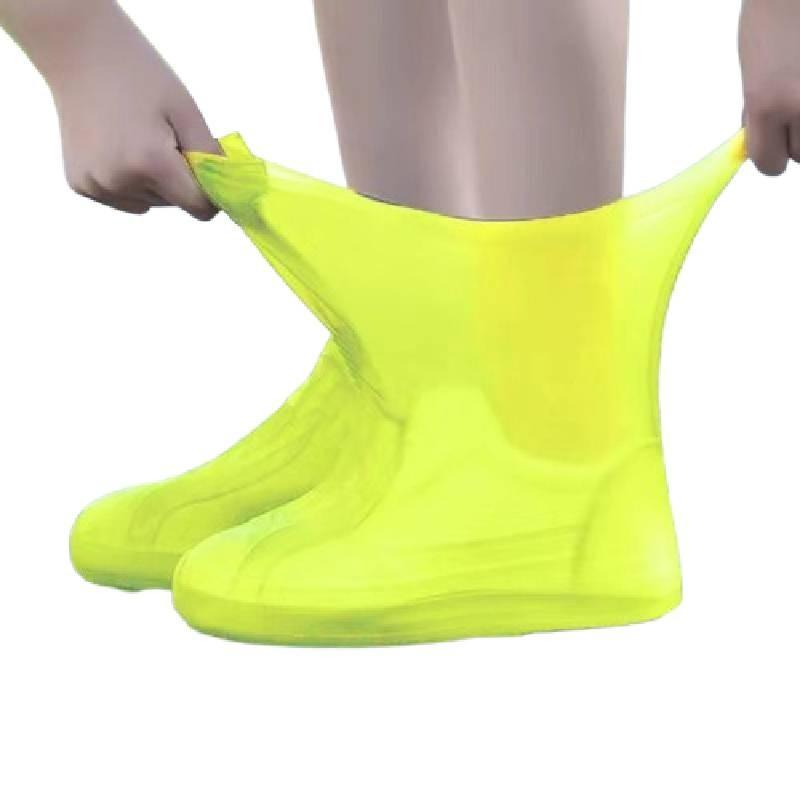 Silicone Resistant Overshoes Rain Waterproof Shoe Covers Protector Reusable