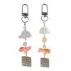 Dreamy Goldfish Beaded Charm Sturdy Resin Door Hanger Crafted for Home Accessories Decoration