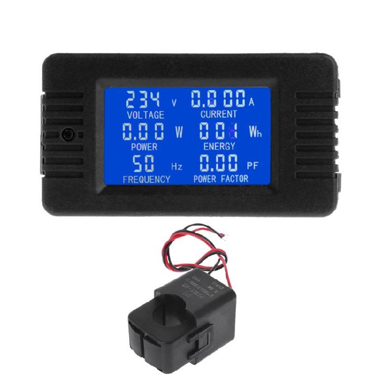 Voltmeter Ammeter Tester LCD Current Power Energy Battery Electricity Test Meter