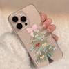 Bowknot Christmas Tree Pattern Bling Glitter Phone Case for iPhone 17AIR 16 15 14 13 12 11 PRO MAX MINI XS XR 7 8 PLUS Y2K Cover