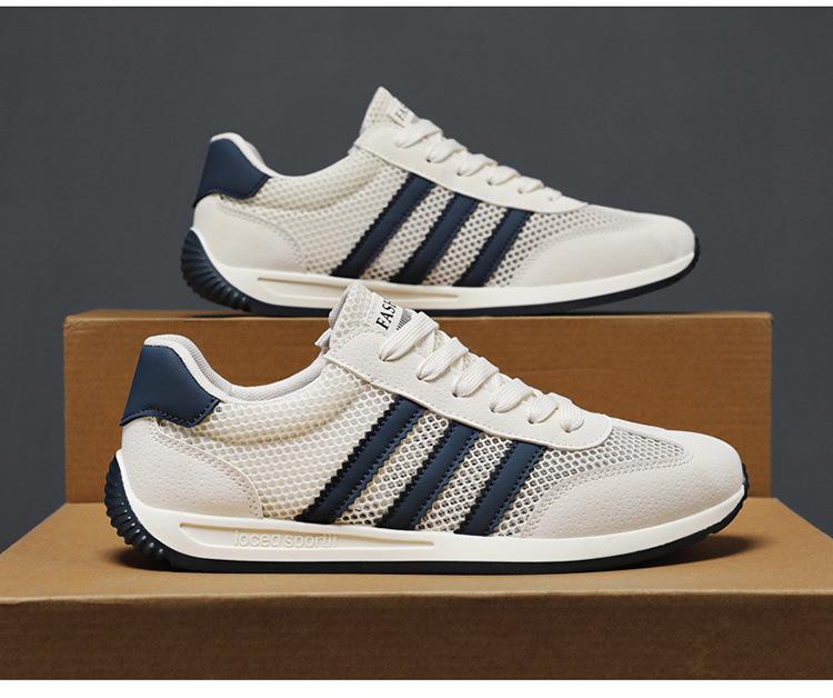 Pantofi noi de vară pentru bărbați, din plasă respirabilă, pentru alergare și casual - Ușori, confortabili și cu talpă moale, adidași Forrest Gump.