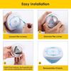 Floating Swimming Pool Lights Waterproof Colorful Battery Operated Submersible LED Lamp for Pond Bathtub Spa Fountain Projector Kids Gift Decor
