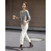 Demana Women's Fluffy Lambswool Blend Gradient Knit Cardigan