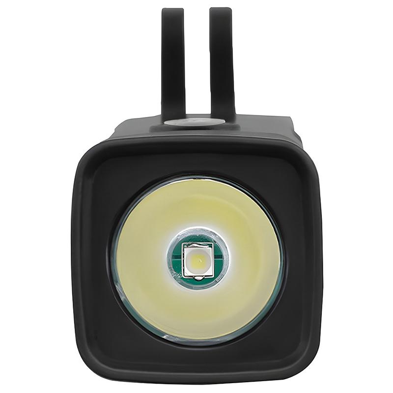 Bike Headlight Usb Rechargeable Cycling Flashlight Waterproof Bike Hanging Light High Brightness 3 Gears For Mountain Bike