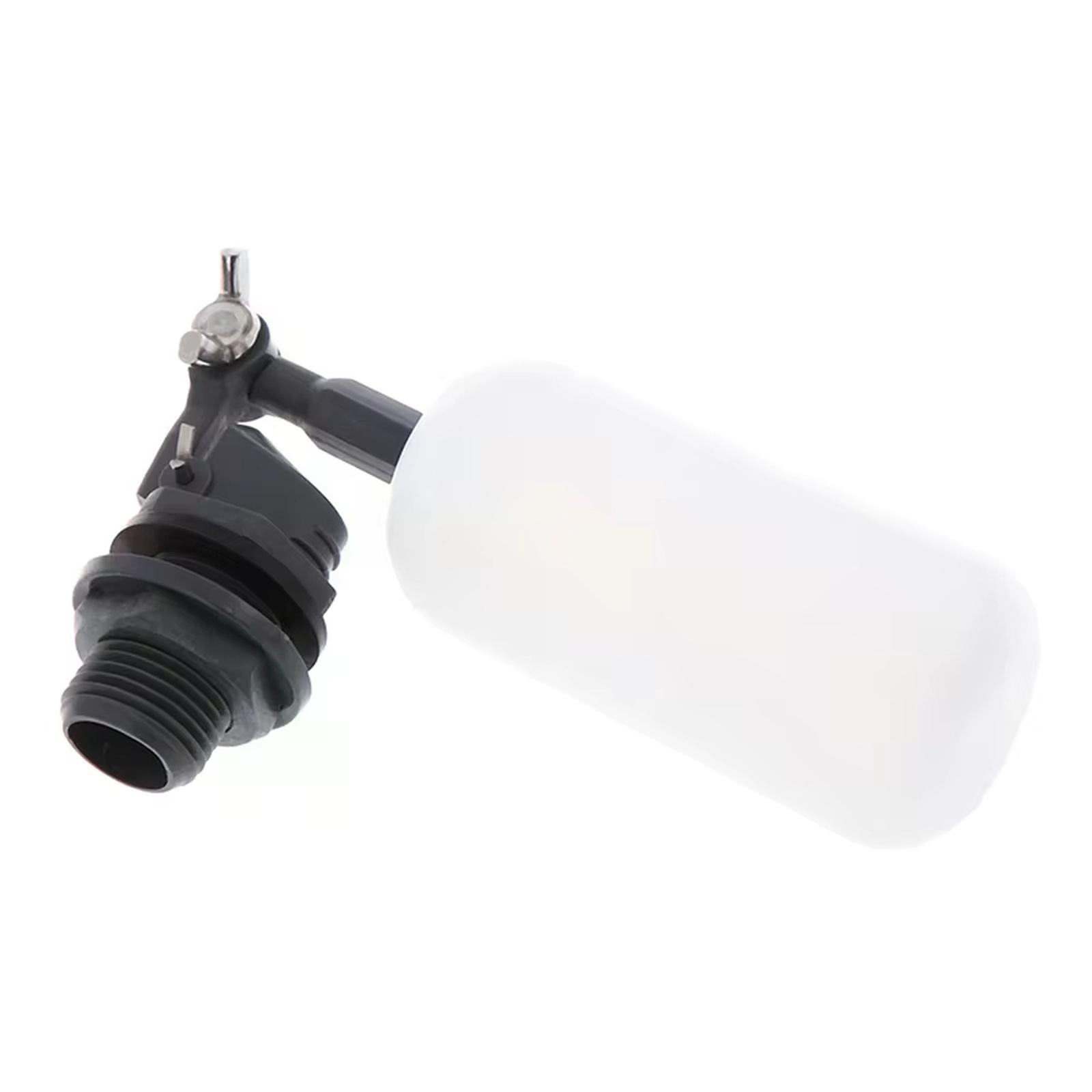 

4 Point Interface Mini Float Ball Valve Plastic Small Float Valve Automatic Water Replenishment Valve for Humidifier Water Tank Accessories one size білий