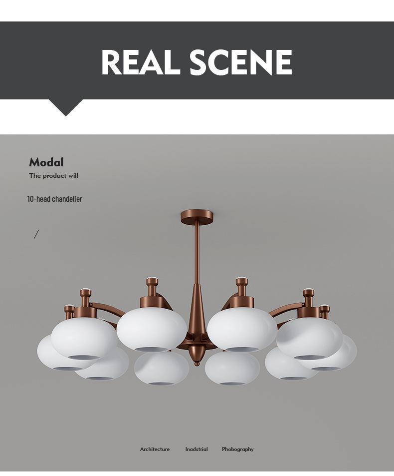 2025 Vintage French Chandelier for Living Room, Hallway, Study, or Bedroom