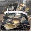 Death Note Bedding Set, Death Note Duvet Cover Set, Microfiber Quilt Cover with Pillowcases for Kids Teens Adults