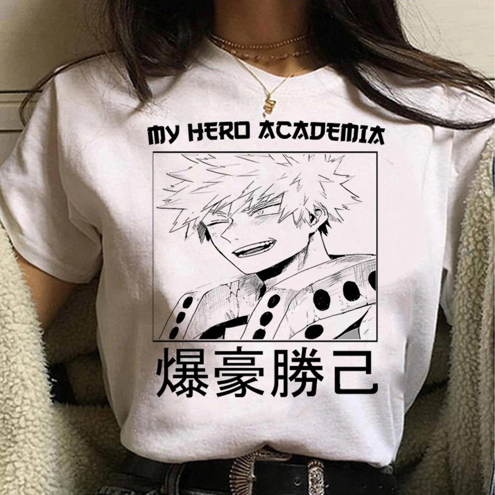 Bakugo Unisex T Shirt Women Funny Summer Comic Unisex T Shirt Female Harajuku Unisexga Streetwear Clothing
