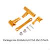 RC Car Steering Assembly Kit Parts Stylish Metal Fittings Upgrade Part for 1/10
