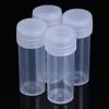 New Sale 10Pcs 5ml Plastic Test Tubes Vials Sample Container Powder Craft Screw Cap Bottles for Office School Chemistry Supplies