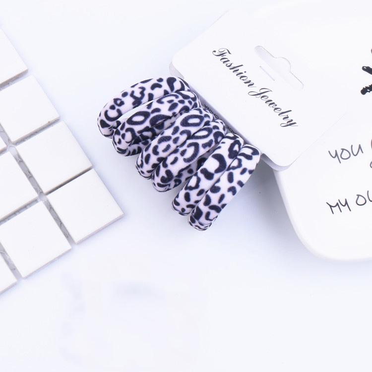 

6 шт./компл., милые эластичные резинки для волос для девочек, резинки для волос, держатель для хвоста, резинки для волос, резинки для волос, милые детские веревки для волос, аксессуары для волос 6PCS