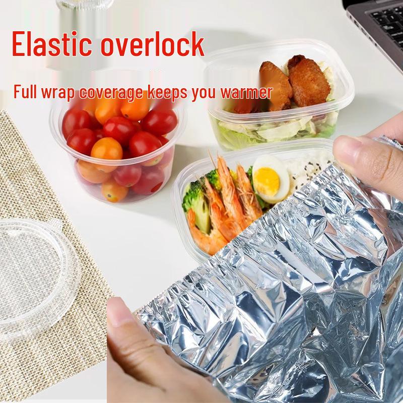 Wiederverwendbare Isolierabdeckung aus Aluminiumfolie zur Aufbewahrung von Lebensmitteln und zur Temperaturerhaltung