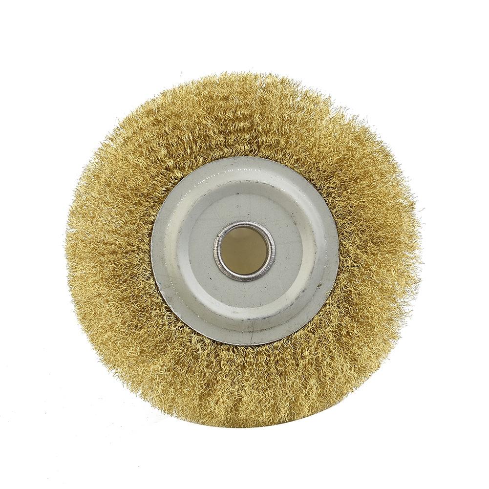Kupferdrahtbürste 5 Zoll Messingbürste Für Haftung Für Werkbank