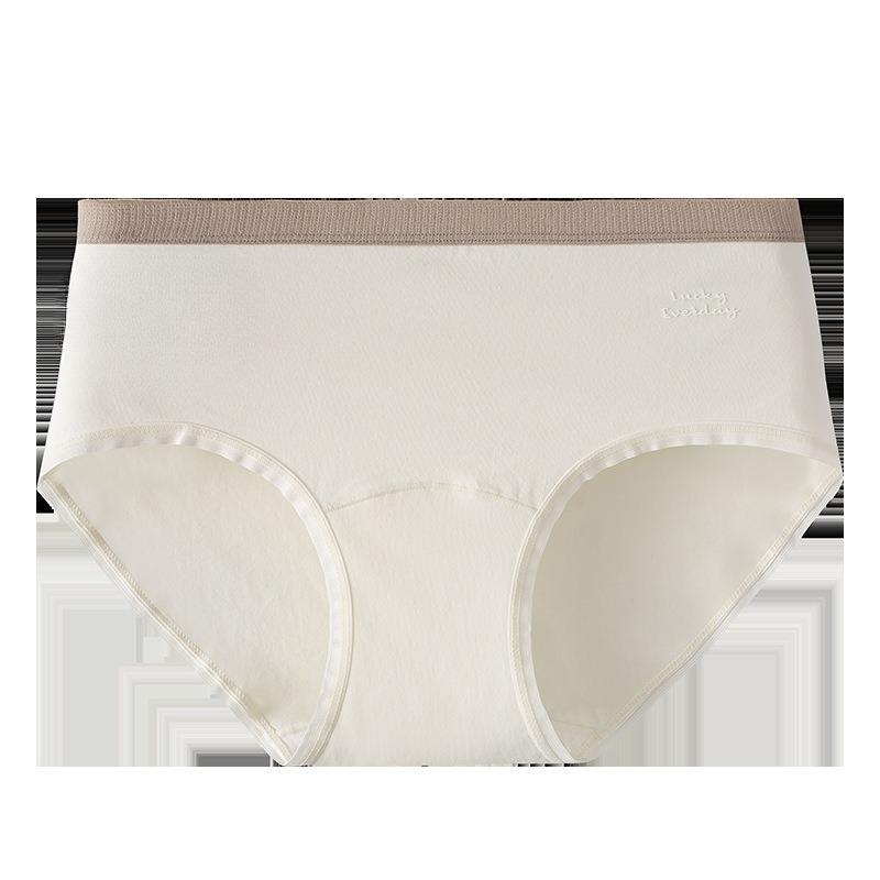 Plus Size Women's Spring and Autumn 10A Bacteriostatic Cotton Extended Crotch Underwear