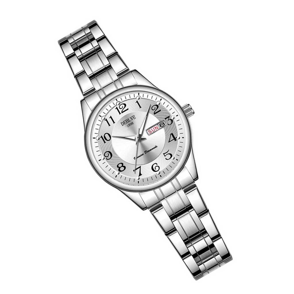 Niche light luxury waterproof fully automatic mechanical watch ladies watch women's steel belt new high-value hot style