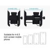 Universeller Metall-Motorrad-Handyhalter Aluminiumlegierung Anti-Rutsch-Halterung GPS-Clip Verstellbarer Handy-Ständer Motorradzubehör