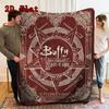 Buffy the Vampire Slayer Series 2D Flat Pattern Flannel Blanket High Quality All Seasons Warmth and Comfort Perfect for Christmas Gifts.PMT0914032