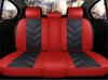 5-Seats Luxury Wear Resistant Leather Seat Cover Car SUV Full Front+rear Universal Seat Cushion Headrest Waist Pillow