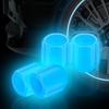 Luminous Tire Valve Caps 6 Colors Car Motorcycle Glowing Valve Cover Car Tire Wheel Hub Styling Tool Auto Accessories 4/8/20Pcs
