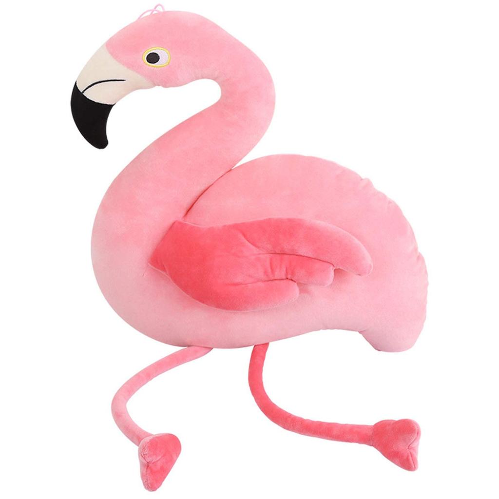TWDRTDD Flamingo Plush Toy, Flamingo Pillow, Fluffy and Cute Animal Figurine, Perfect As a Birthday Gift for Kids, Babies, or Girls (Pink, 80cm)