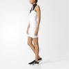 Adidas Originals Equipment Adv Stand Collar Fashion Striped Sleeveless Dress Women Dresses Black White BK6193