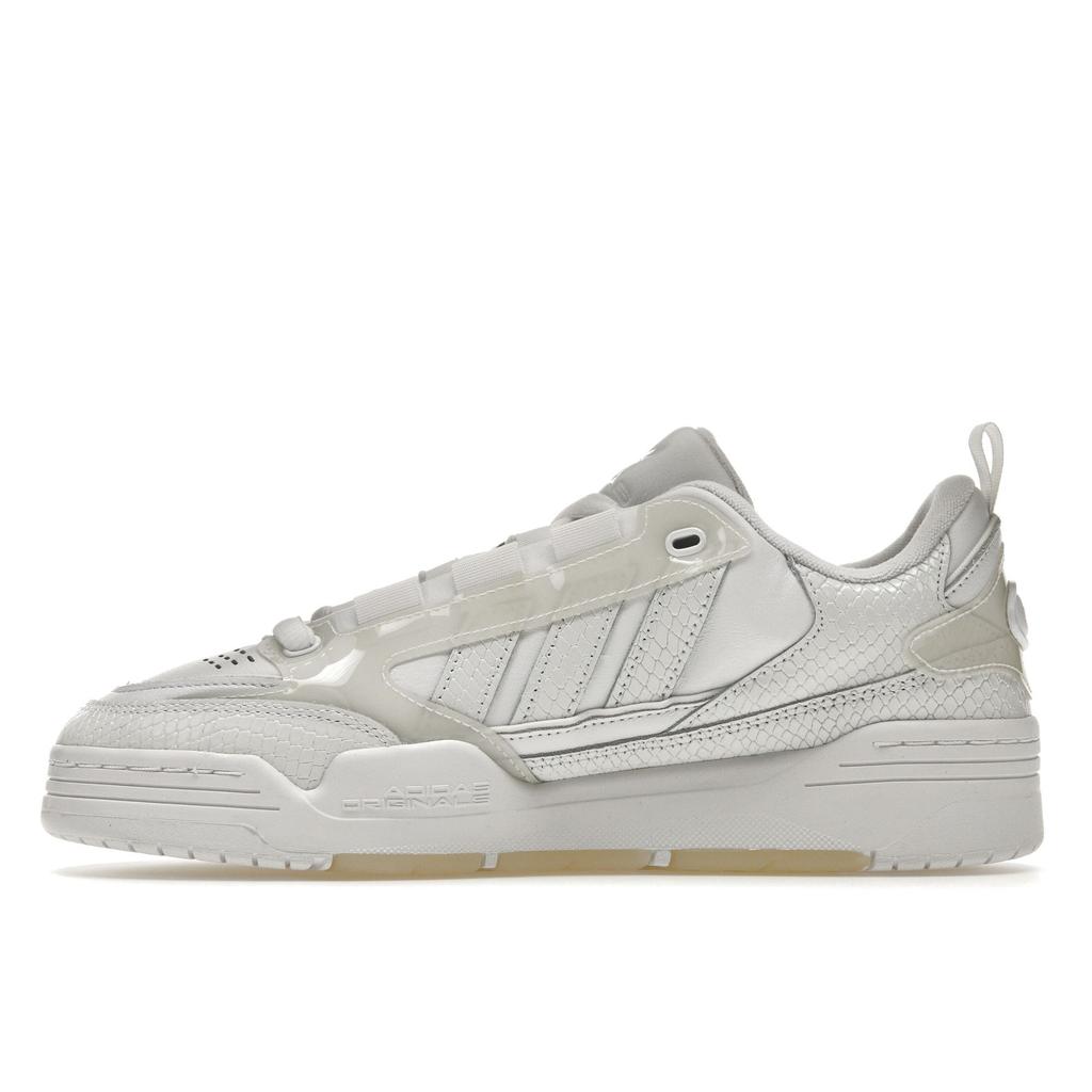 Adidas ADI2000 Skóra węża - Białe Sneakersy Unisex Cloud-White GW4697
