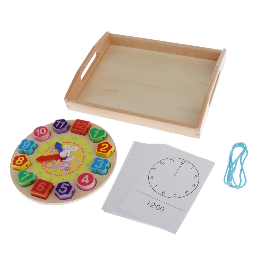 Buy Children Learning Clock Digital Time School Teaching Aid Kid ...