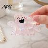 Medium Length Hair Clip Halloween Claw, Cute Ghost Gripper, Firm Grip with Shimmer for Long Hair, Comfortable Stylish Accessories Women Girls Gripper