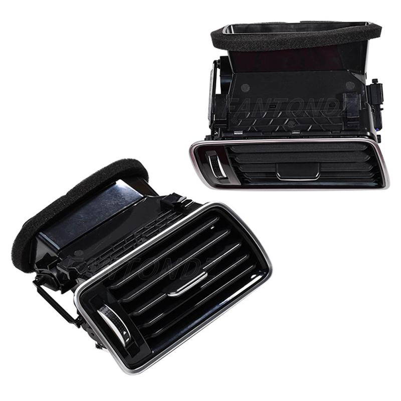 3AD819701A 3AD819702A 3AD819728A Black Chrome Piano Paint Air Conditioning Outlet Vents For VW Passat B6 B7 2006-2011