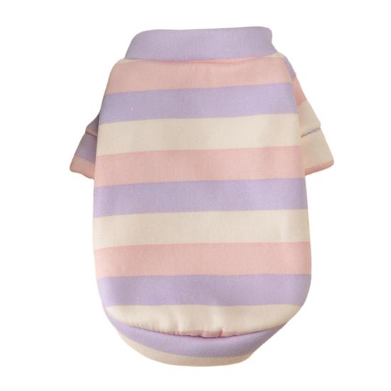 

Милая дышащая яркая цветная одежда для собак двуногий свитер плюшевая одежда для домашних животных для дома S фиолетовый