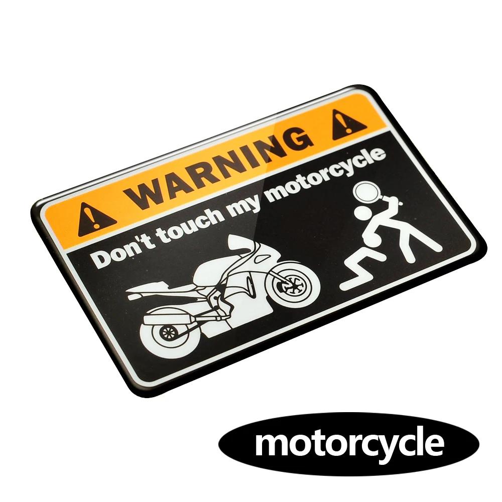 Don't Touch My Motorcycle Motorcycle Stickers Moto Decals Tank Stickers Case for Kawasaki Suzuki Ducati Aprilia  Honda Yamaha