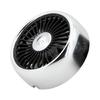 Car USB Fan Air Outlet Lighting LED Flash CoolingFan Portable Cooler Three-speed