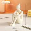 Nordic Abstract Art Figure Ornaments Creative Couple Wine Cabinet TV Cabinet Bedroom Figure Statue Modern Home Decoration Gift