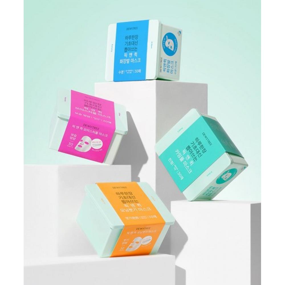 Dewytree Quick Calming Pack Mask 30 Sheets