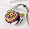 Original Niche Design Smiley Face Key Storage Bag Mini Lipstick Earphone Bag Neck Bag Pendant Tide