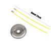 Aluminum Grass Trimmer Head With 2 Lines Brush Cutter Head Thread Universal Nylon Grass Cutting Line Head for Lawn Mower