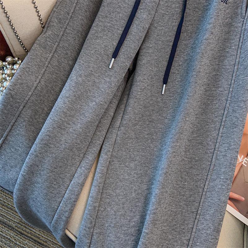 Winter High Waist Plus Size Velvet Women's Pants - Loose Fit, Fits Up to 300 Jin