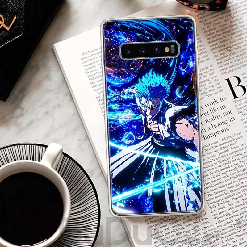 Grimmjow 6 Bleach Cover For Samsung Galaxy S8 S9 Plus S10 Lite Note 8 9 10 Pro 20 Ultra S7 Edge M11 M21 M32 M51 Print Coque