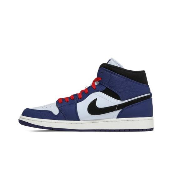 

Air Jordan 1 Retro Mid SE Deep Royal Blue Men s 852542-400 EU 43 синій/глибокий